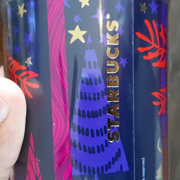 Starbucks Christmas 2017 To Go Travel Cup Deer Swan Holiday Hot Cold 16 … - Picture 8 of 9